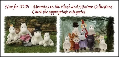 New for 2026 - Plush and Minimo Moomins